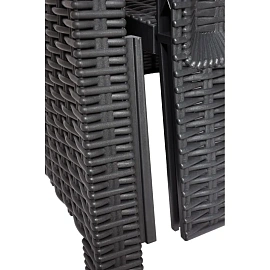 Кресло TDT тёмно-серое (пластик)