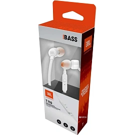 Наушники JBL Tune 110 белые (JBLT110WHT)
