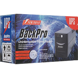 ИБП модульный Powerman Back Pro 850 PLUS без аккумуляторной батареи