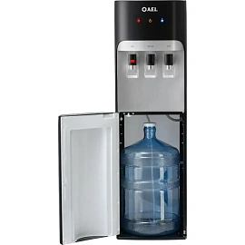 Кулер для воды AEL LD-AEL-808a чёрный (нагрев и охлаждение)