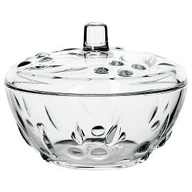 Сахарница, с крышкой, диаметр 140 мм, фактурное стекло, PASABAHCE "ПЕРЛА", фирменная подарочная упаковка, 97236 фото Сахарница, с крышкой, диаметр 140 мм, фактурное стекло, PASABAHCE "ПЕРЛА", фирменная подарочная упаковка, 97236