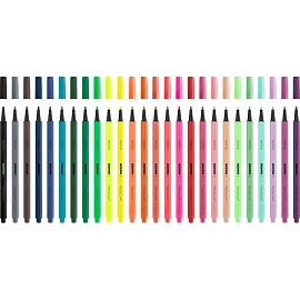 Фломастеры Kores K-beats 26 цветов с вентилируемыми колпачками