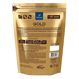 Кофе растворимый сублимированный Tibio Gold Selection 285 г (пакет)