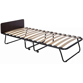 Кровать раскладная Отель 900 В24-М чёрный/венге (360х900х2020 мм) фото Кровать раскладная Отель 900 В24-М чёрный/венге (360х900х2020 мм)