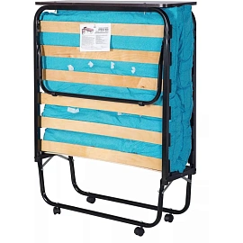 Кровать раскладная Отель 900 В24-М чёрный/венге (360х900х2020 мм) фото Кровать раскладная Отель 900 В24-М чёрный/венге (360х900х2020 мм)