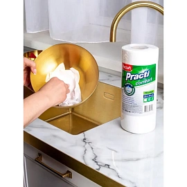 Салфетки хозяйственные в рулоне Paclan Practi Comfort вискоза и полиэстер 25х35 см 40 г/кв.м (70 листов) фото Салфетки хозяйственные в рулоне Paclan Practi Comfort вискоза и полиэстер 25х35 см 40 г/кв.м (70 листов)