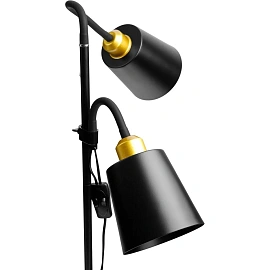 Светильник Ultraflash UF-404 C02 черн  (напольн, торшер, цоколь Е27)