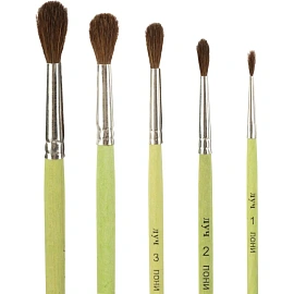 Набор кистей Луч Zoo пони (5 штук в наборе)