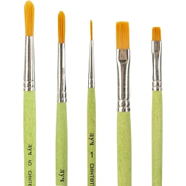 Набор кистей Луч Zoo синтетика (5 штук в наборе)