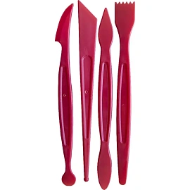 Набор стеков для лепки Луч Школа творчества пластик (4 штуки в упаковке) фото Набор стеков для лепки Луч Школа творчества пластик (4 штуки в упаковке)