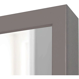 Зеркало настенное Комус Мебель (тёмно-серый, 540х740 мм)