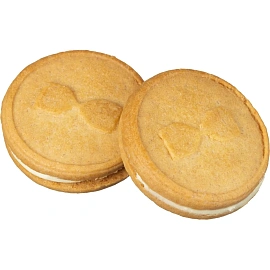 Печенье сдобное Деловой Стандарт со вкусом белый шоколад 660 г (60 штук в упаковке)