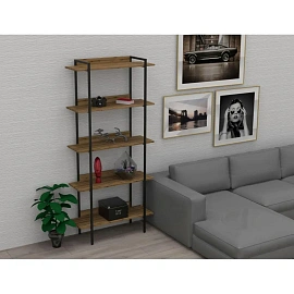 Стеллаж Комус Онега-9 (дуб вотан, 904х337х1950/1960) фото Стеллаж Комус Онега-9 (дуб вотан, 904х337х1950/1960)