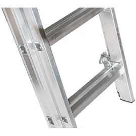 Лестница Tarko алюминиевая трёхсекционная 3x27 ступеней (SKALA 01309)