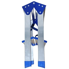 Стремянка алюминиевая двусторонняя 2х2 ступени Tarko (T04202)