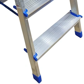 Стремянка алюминиевая двусторонняя Tarko 2x3 ступени (T04203)