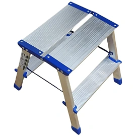 Стремянка алюминиевая двусторонняя 2х2 ступени Tarko (T-14202)