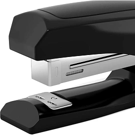 Степлер Erich Krause Elegance Classic до 20 листов чёрный (скобы №10, с антистеплером, артикул производителя 2167)