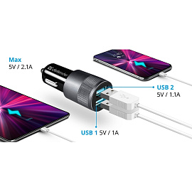 Зарядное устройство Defender ЗУ UCA-21 USB (83821)