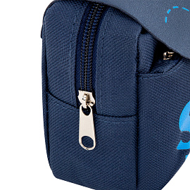 Пенал ЮНЛАНДИЯ ЮНИОР, 2 отделения, "Space rocket", 21х10х7 см, 273820