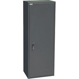 Шкаф металлический (архивный) для документов Комус Мебель TSL-125M (тёмно-серый, 460х340х1250 мм)