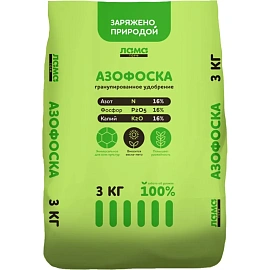 Удобрение Азофоска (нитроаммофоска) Лама Торф 3 кг, Lt014727