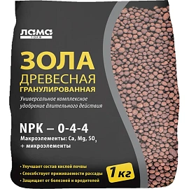 Удобрение Зола гранулированная 1 кг Лама Торф, Lt003433