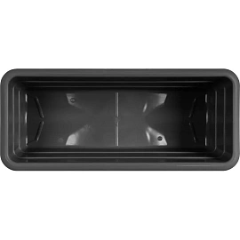 Ящик балконный Гарден №1 графит 40x17x14 см