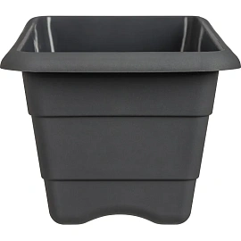 Ящик балконный Гарден №1 графит 40x17x14 см