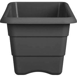 Ящик балконный Гарден №2 графит 47x21.5x17 см