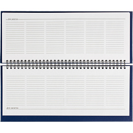 Планинг датированный 2026, Выбор есть, 130x305, 64л, бумвинил синий