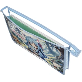 Папка для тетрадей Оникс Аниме малышка А4 с 1 отделением на молнии