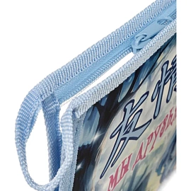 Папка для тетрадей Оникс Аниме малышка А4 с 1 отделением на молнии