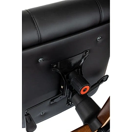 Кресло для руководителя Бюрократ T-9933 чёрное (экокожа, металл/дерево)