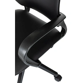 Кресло для оператора Бюрократ CH-695N чёрное (экокожа, пластик)