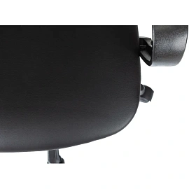 Кресло для оператора Бюрократ CH-695N чёрное (экокожа, пластик)