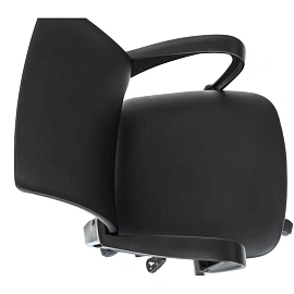 Кресло для оператора Бюрократ CH-695N чёрное (экокожа, пластик)