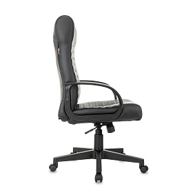 Кресло БР Комус Мебель Echair 659, экокожа, черн, пластик