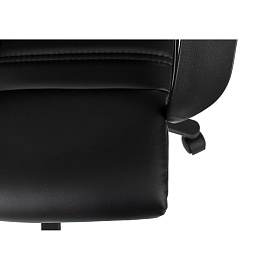 Кресло БР Комус Мебель Echair 659, экокожа, черн, пластик