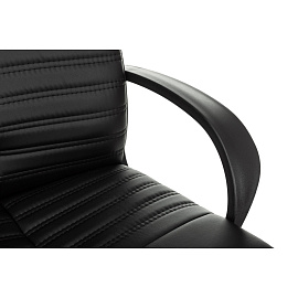 Кресло БР Комус Мебель Echair 659, экокожа, черн, пластик