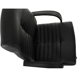 Кресло БР Комус Мебель Echair 659, экокожа, черн, пластик