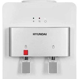 Кулер для воды Hyundai H-WD1327E белый (нагрев и охлаждение)
