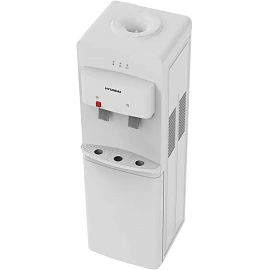 Кулер для воды Hyundai H-WD1327E белый (нагрев и охлаждение)