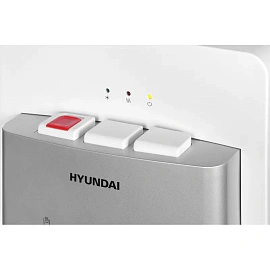Кулер для воды Hyundai H-WD2150E белый (нагрев и охлаждение)