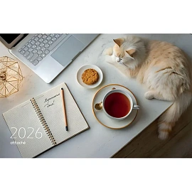 Календарь настенный 3-х блочный 2026 Офис важное 30.5x67.5 см