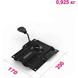 Механизм качания Easy Chair Up&Down для кресла чёрный серый (металл)