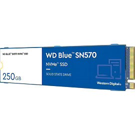 SSD накопитель Western Digital Blue SN570 250 ГБ (WDS250G3B0C)