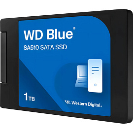 SSD накопитель Western Digital Blue SA510 1 ТБ (WDS100T3B0A)