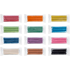 Пластилин восковой Genio Kids 12 цветов 180 г