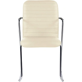 Стул UP_Echair Честер каркас хром кз бежевый фото Стул UP_Echair Честер каркас хром кз бежевый